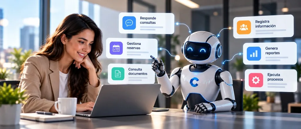 Agentes de IA para automatizar procesos empresariales