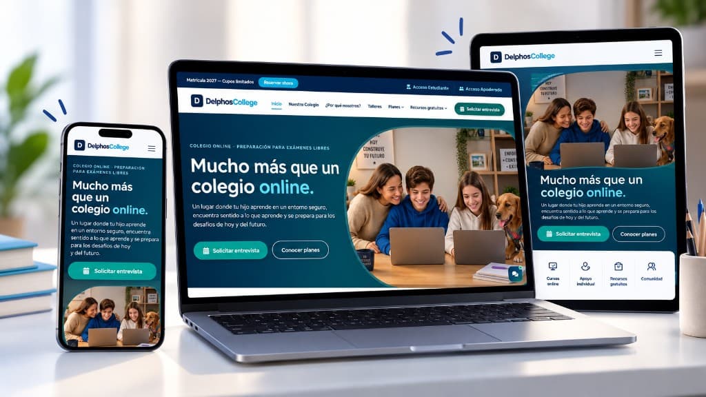 Sitio web institucional de Delphos College